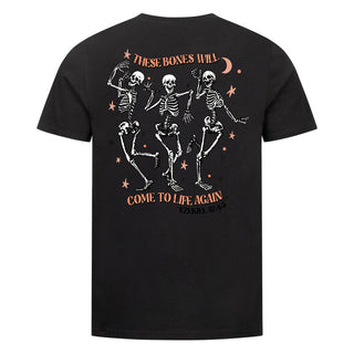 These bones Shirt Backprint Variante, Mountain Movers christliches Design