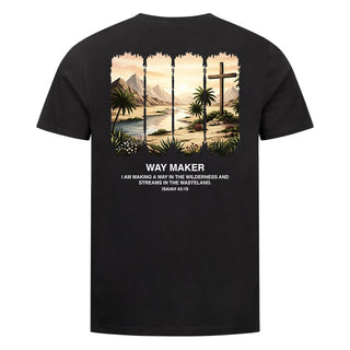 Way Maker in the Wilderness Shirt Backprint Variante, Mountain Movers christliches Design