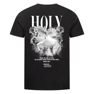 holy praise the lord Shirt Backprint Variante, Mountain Movers christliches Design