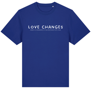 Jesus love changes Premium Oversized Shirt