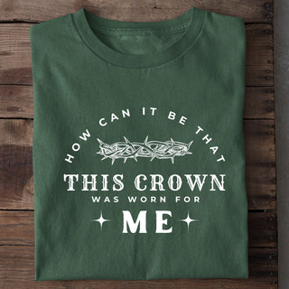 This Crown Shirt Detailansicht, Mountain Movers christliche Streetwear