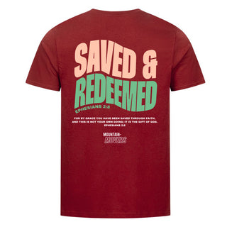 Opgeslagen en ingewisselde shirt-backprint