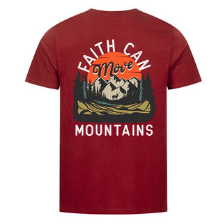 Mountains Retro Shirt Backprint