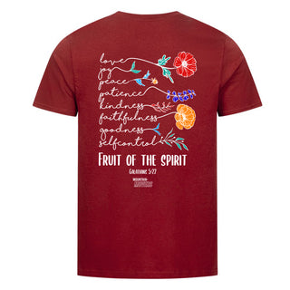 Fruit of the Spirit Flowers Shirt BackPrint