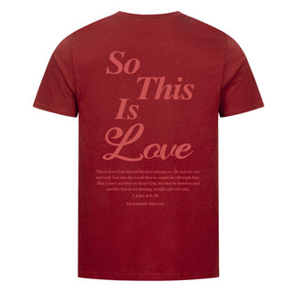 So This is Love Shirt Backprint