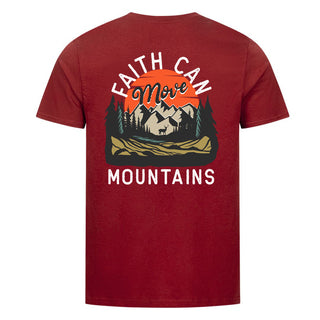Mountains Retro Shirt BackPrint