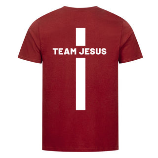 Team Jesus Shirt Back Print and Front Print