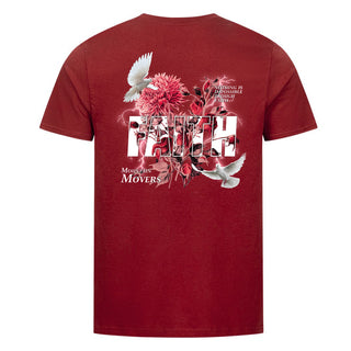 Faith Flower Shirt Backprint