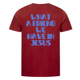 Friend in Jesus Shirt Backprint