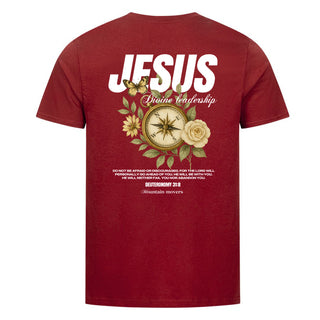 Jesus Divine Flower Shirt BackPrint