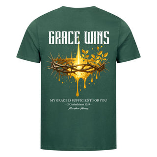 Grace win shirt back print
