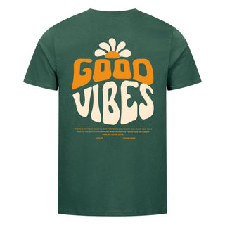 Good Vibes Flower Shirt BackPrint