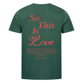 So This is Love Shirt Backprint