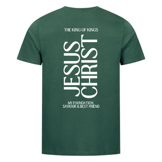 Koning Jezus Christus shirt rugprint