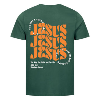 All About Jesus Shirt Backprint