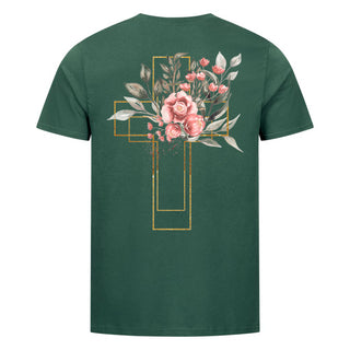 Aquarel kruis T-shirt