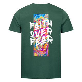 Faith over Fear Streetwear Shirt Backprint