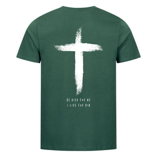 He Died Shirt Backprint