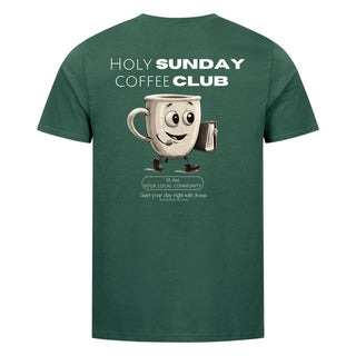 Holy Sunday Coffee Club Shirt BackPrint