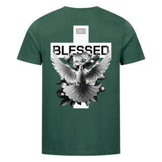 Blessed Beyond Measure Shirt Backprint Detailansicht, Mountain Movers christliche Streetwear