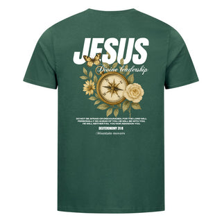 Jesus Divine Flower Shirt BackPrint