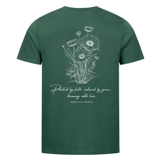 Planted by faith shirt backprint