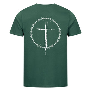 T-shirt met gekruiste rugprint