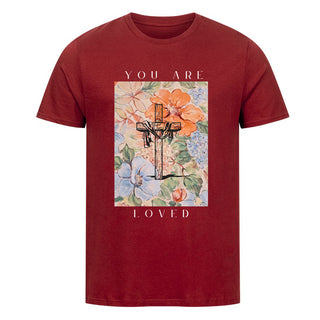 You are Loved - Cross Flower Shirt