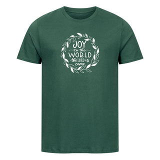 Joy to the World Circle Christmas Shirt