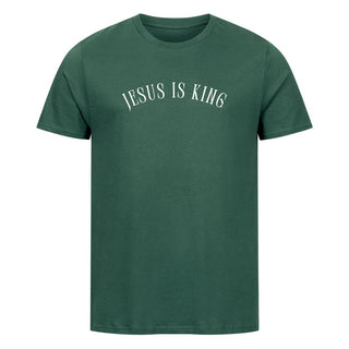 Jesus is King curved Shirt