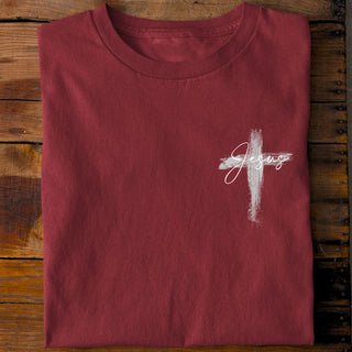 JEZUS GESCHILDERD KRUIST-SHIRT