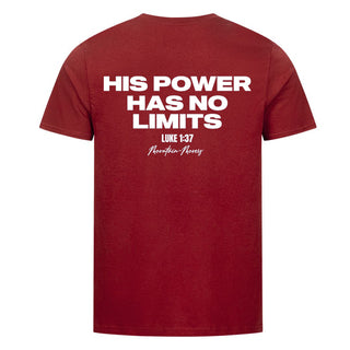HIS POWER shirt back print