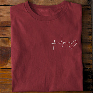 Geloof hoop liefde symbolen minimalistisch T-shirt