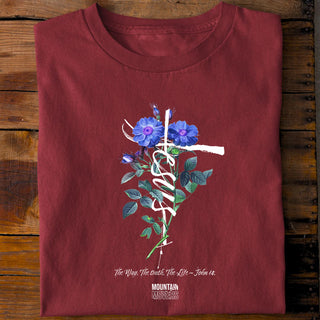 Jesus Cross Flower Unisex Shirt