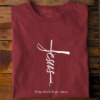 Jesus Cross T-shirt (voorkant)