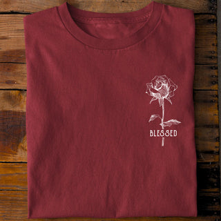 Gezegend Rose klein T-shirt