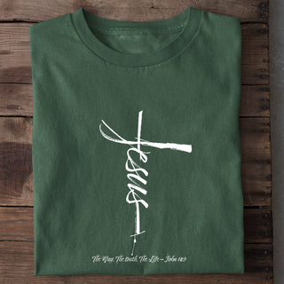 Jesus Cross T-shirt (voorkant)