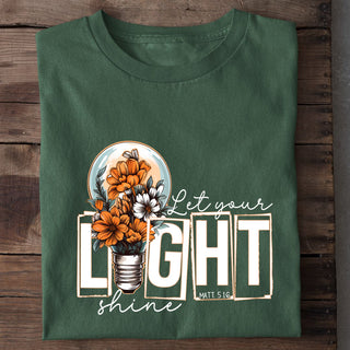 Let your light shine shirt