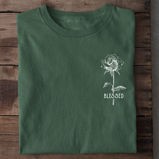 Gezegend Rose klein T-shirt