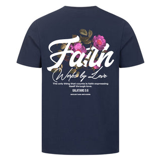 Faith Work By love Shirt Backprint