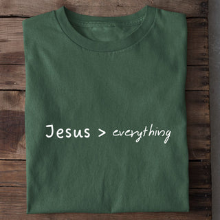 Jesus over everything shirt