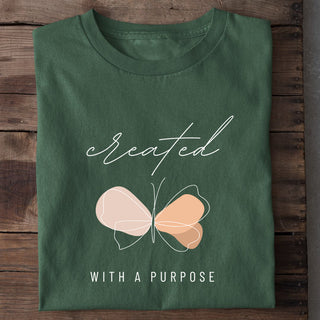 Created with a purpose Shirt