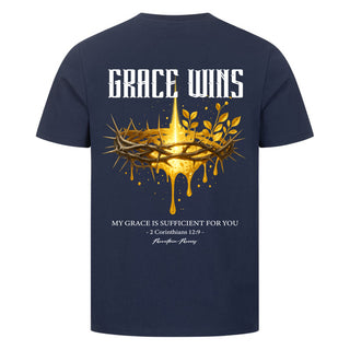Grace win shirt back print