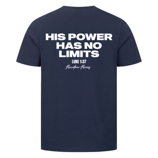 HIS POWER shirt back print