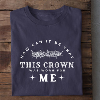 This Crown Shirt Detailansicht, Mountain Movers christliche Streetwear