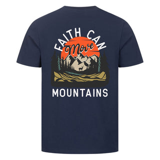 Mountains Retro Shirt Backprint
