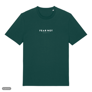 Jesaja 41:10 T-Shirt, Grün, Vorderseite