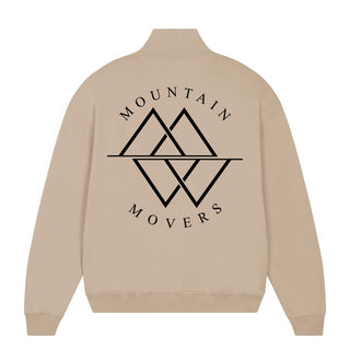 Mountain-Movers Logo Half Zip Sweater