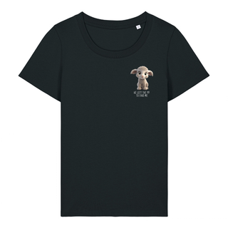 LEFT THE 99 SHEEP FRAUEN T-SHIRT Variante, Mountain Movers christliches Design
