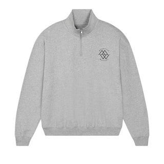 Mountain-Movers Logo Half Zip Sweater